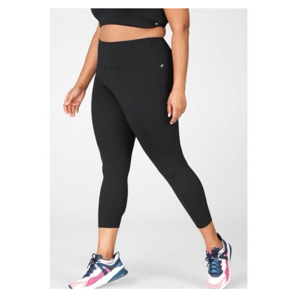 Fabletics PureLuxe Leggings 3X Tall Black Oasis High Waisted Leggings NEW NWT - Picture 5 of 6